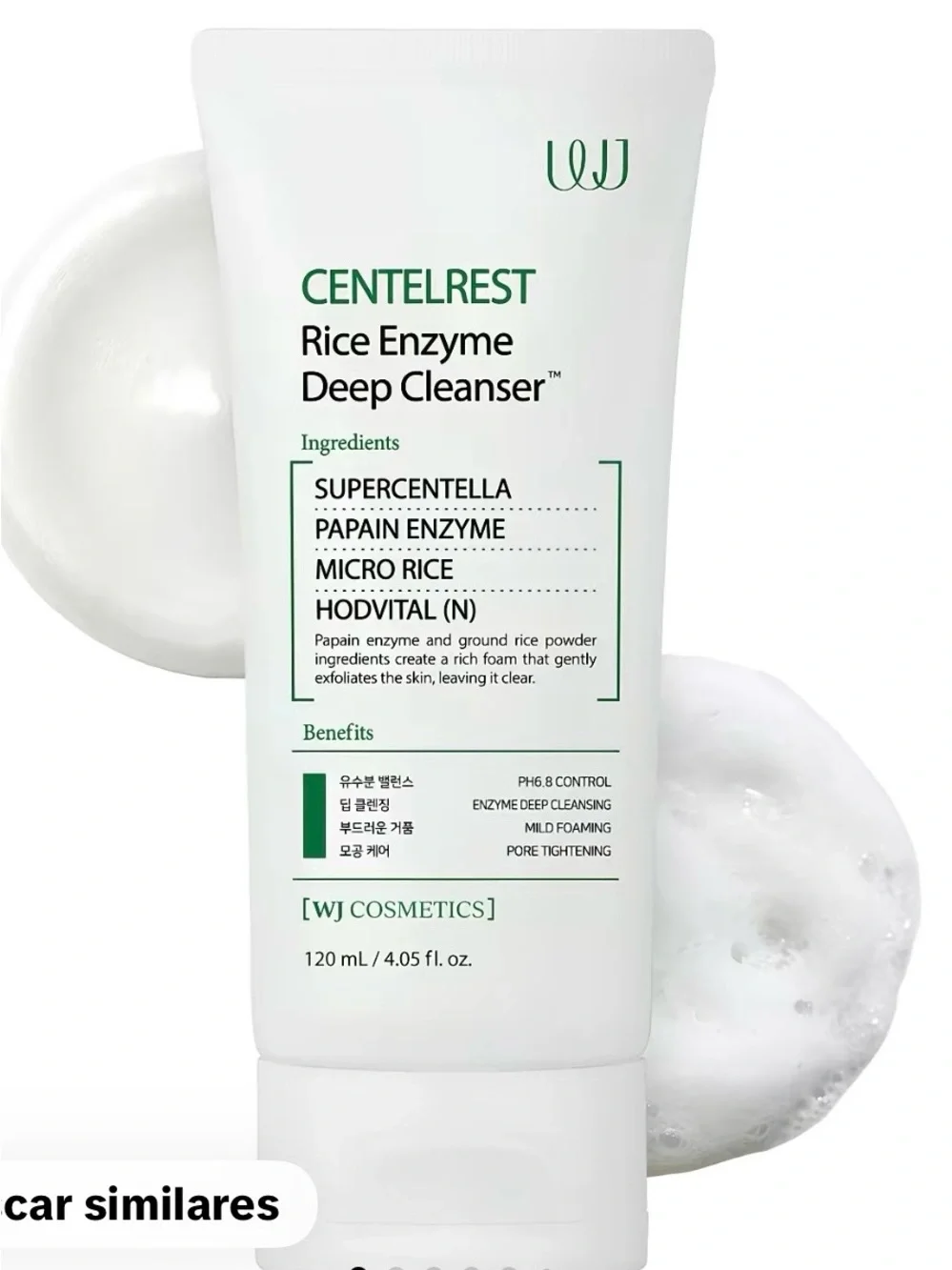Rice Enzyme Deep Cleanser – Gentle White Facial Cleanser